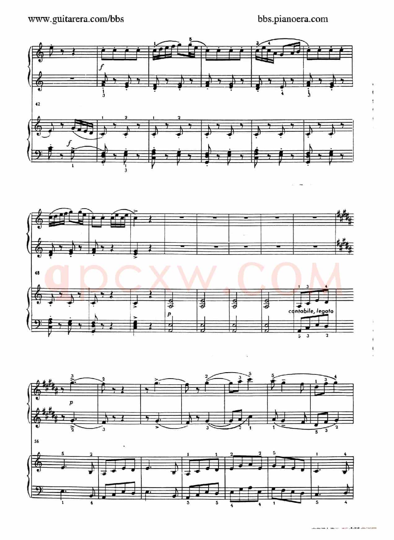 Zaslyszana Melodyjka(偶闻的小调·四手联弹)