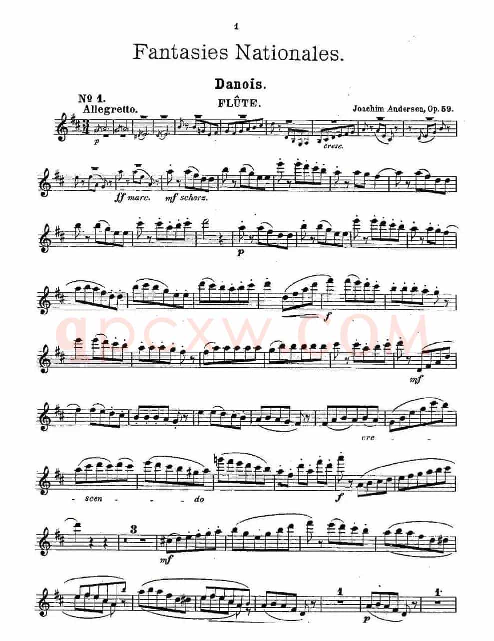 Fantaisies nationales. Op. 59, 1. 