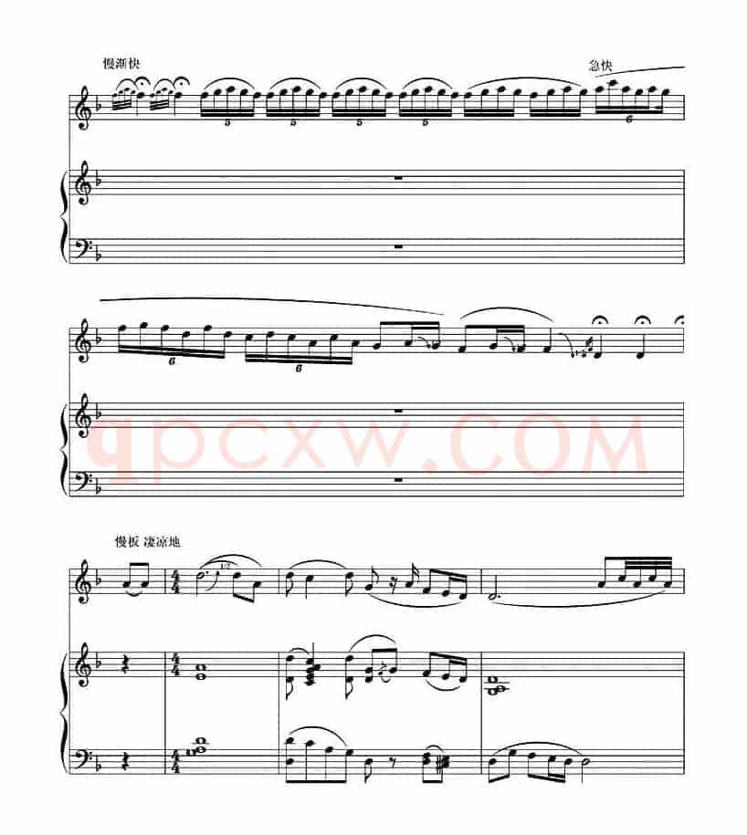 萨尔图畅想曲（二胡独奏+钢琴伴奏）
