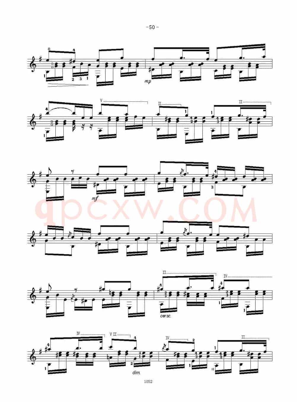索尔·克斯特26首练习曲之21——26