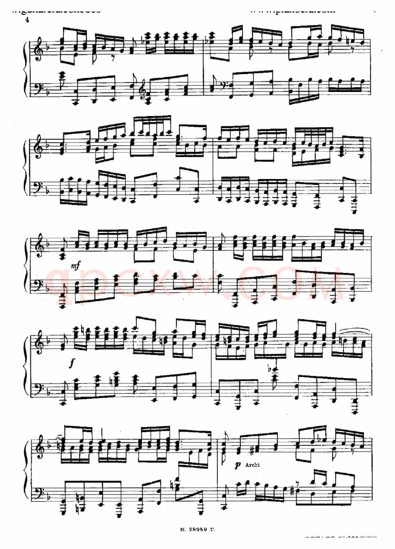 Brandenburg Concerto No.1 in F Major BWV 1046（F大调第一勃兰登堡协奏曲·第一乐章）