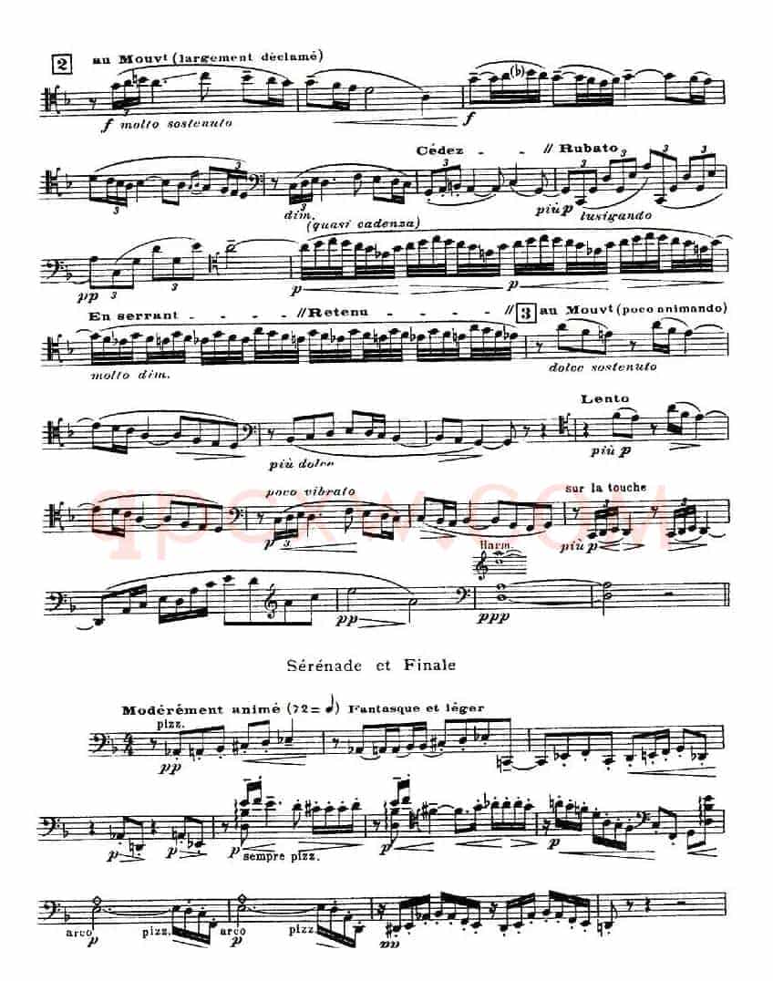 Sonata（大提琴奏鸣曲）