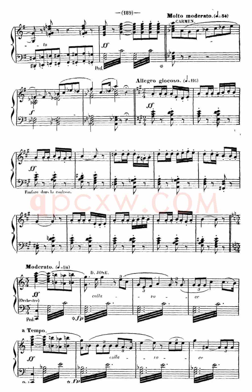 Carmen for Solo Piano（卡门全剧钢琴独奏版）（No.27）
