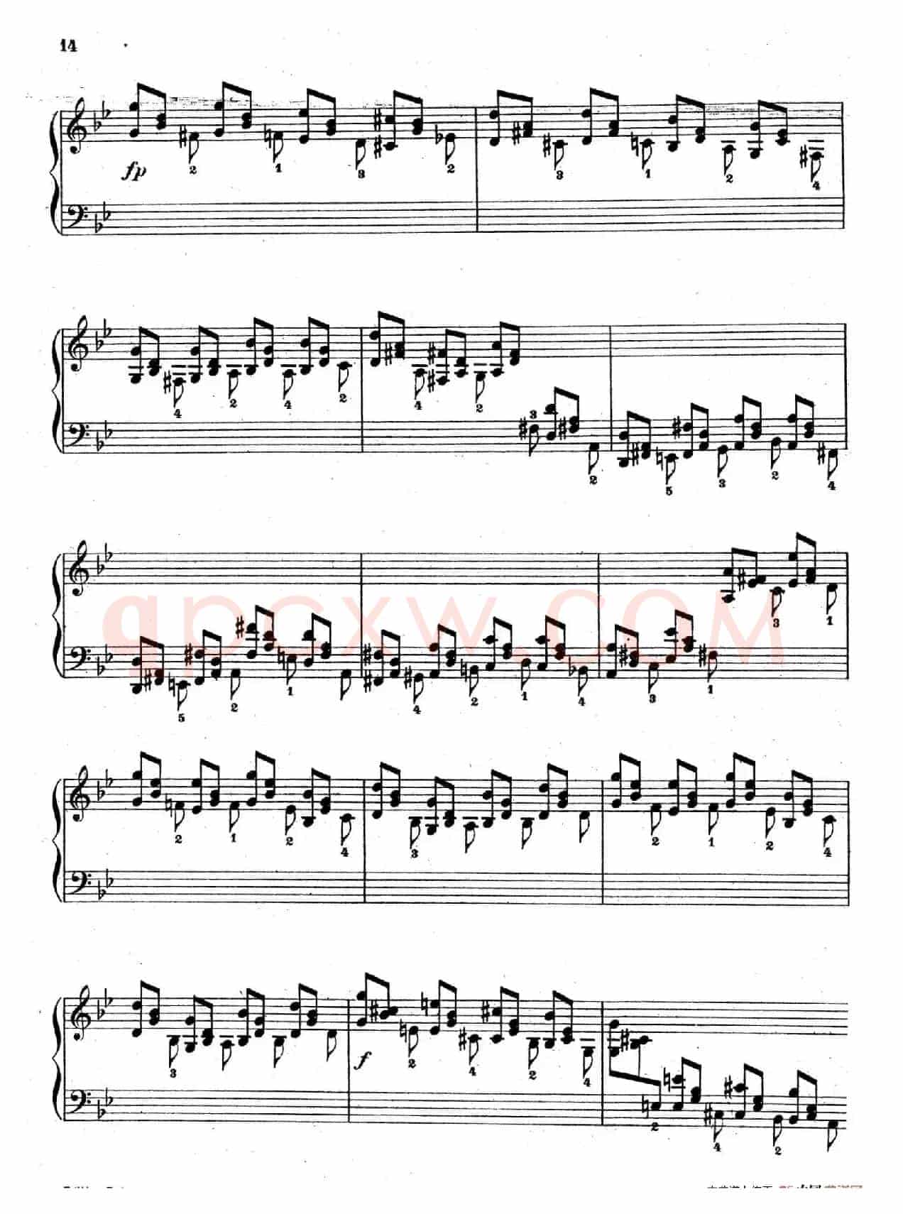 Six Pieces Op.32(6首小品·6. 精灵 )