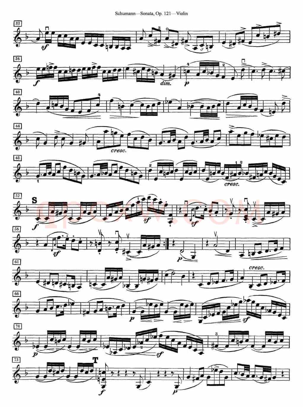 Violin Sonata Op.121