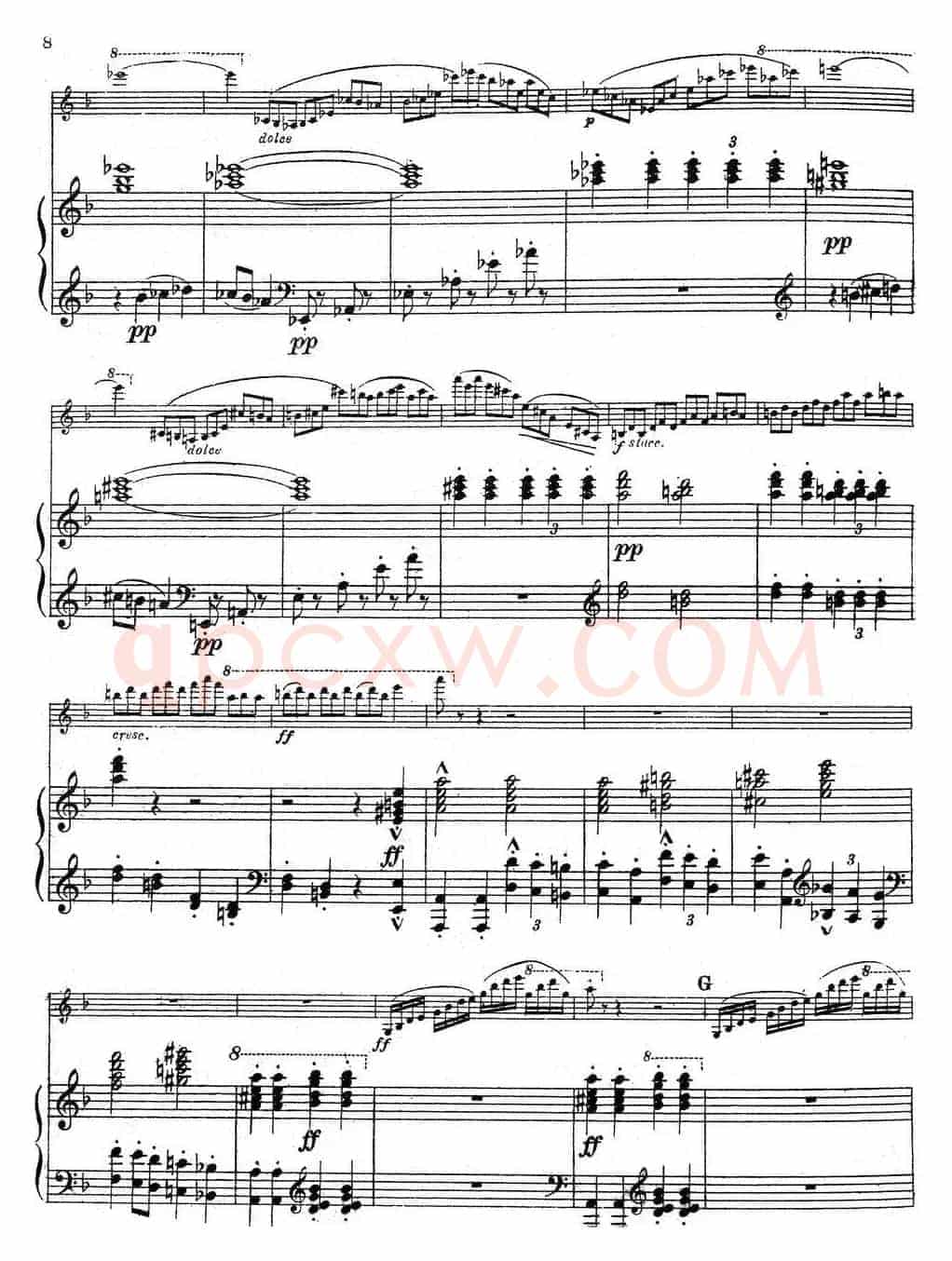 Symphonie Espagnole Op.21，No.1（西班牙交响曲）（小提琴+钢琴伴奏）