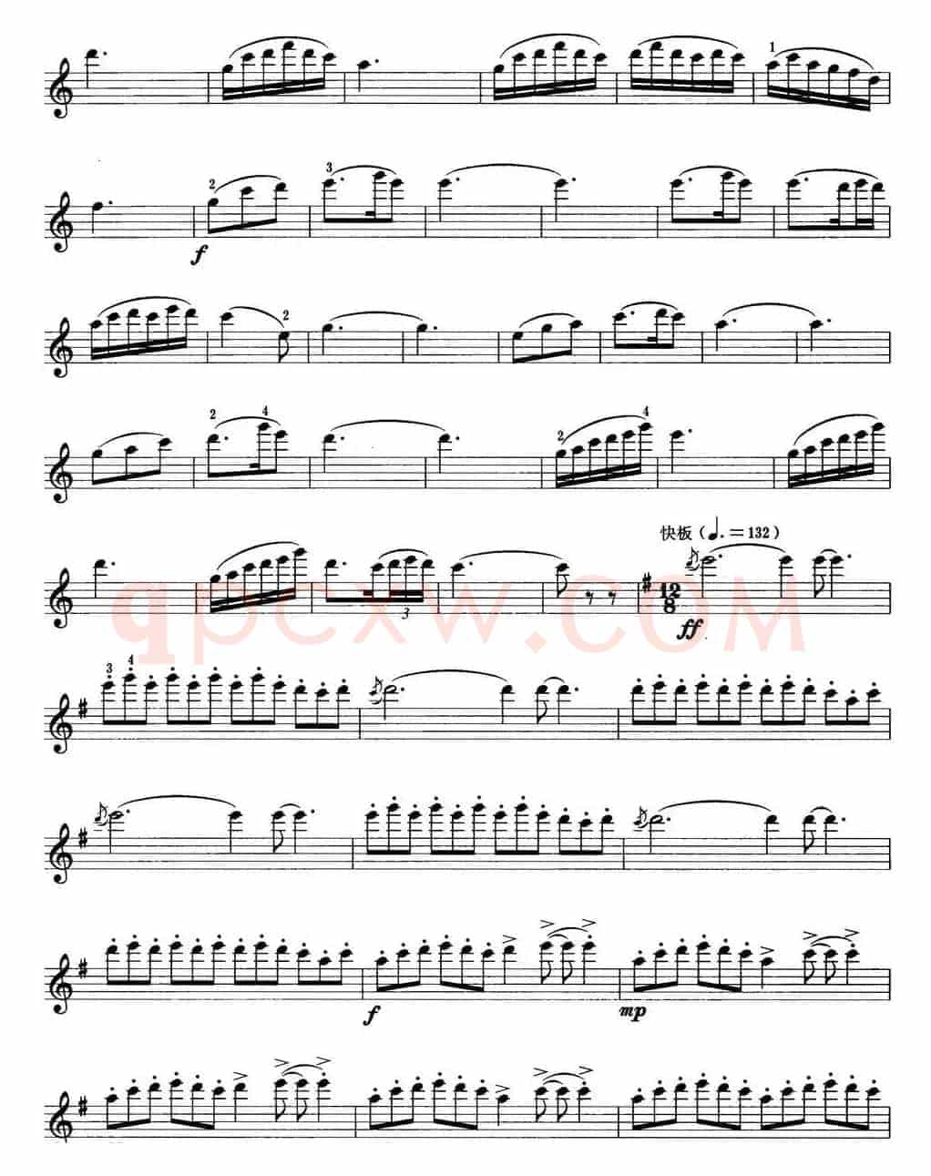 小提琴考级第五级：中国乐曲（6首）