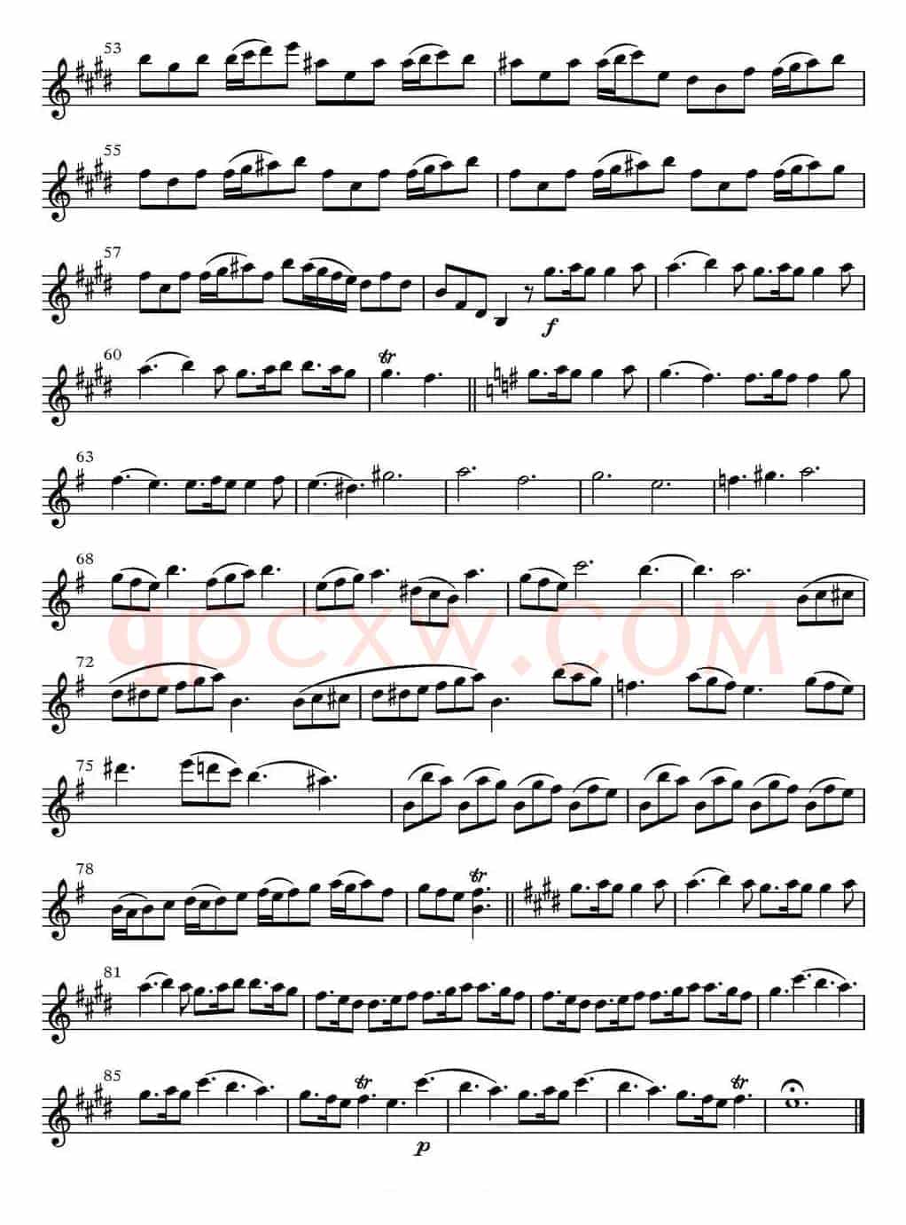  All parts of Spring（四季·春天）（主奏小提琴分谱）