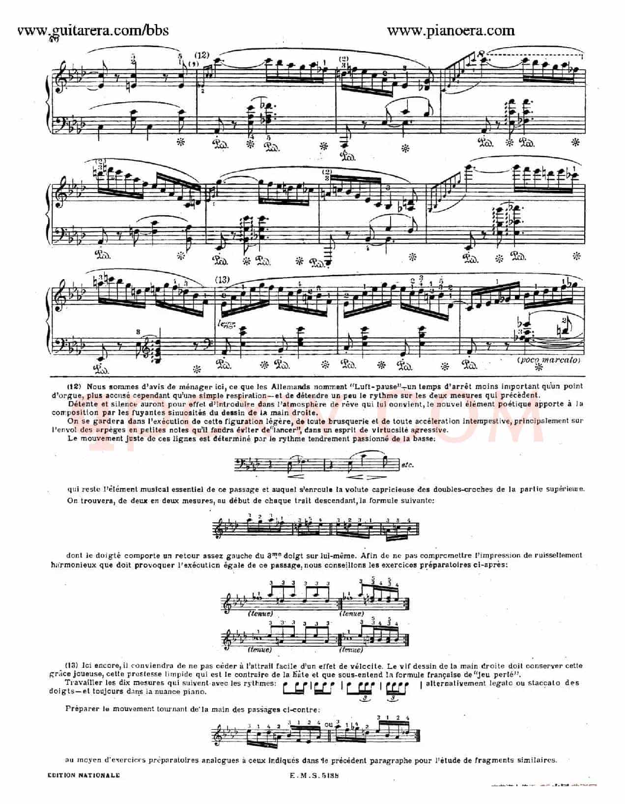 Ballade No.3 in A-flat Major Op.47(降A大调第三叙事曲)