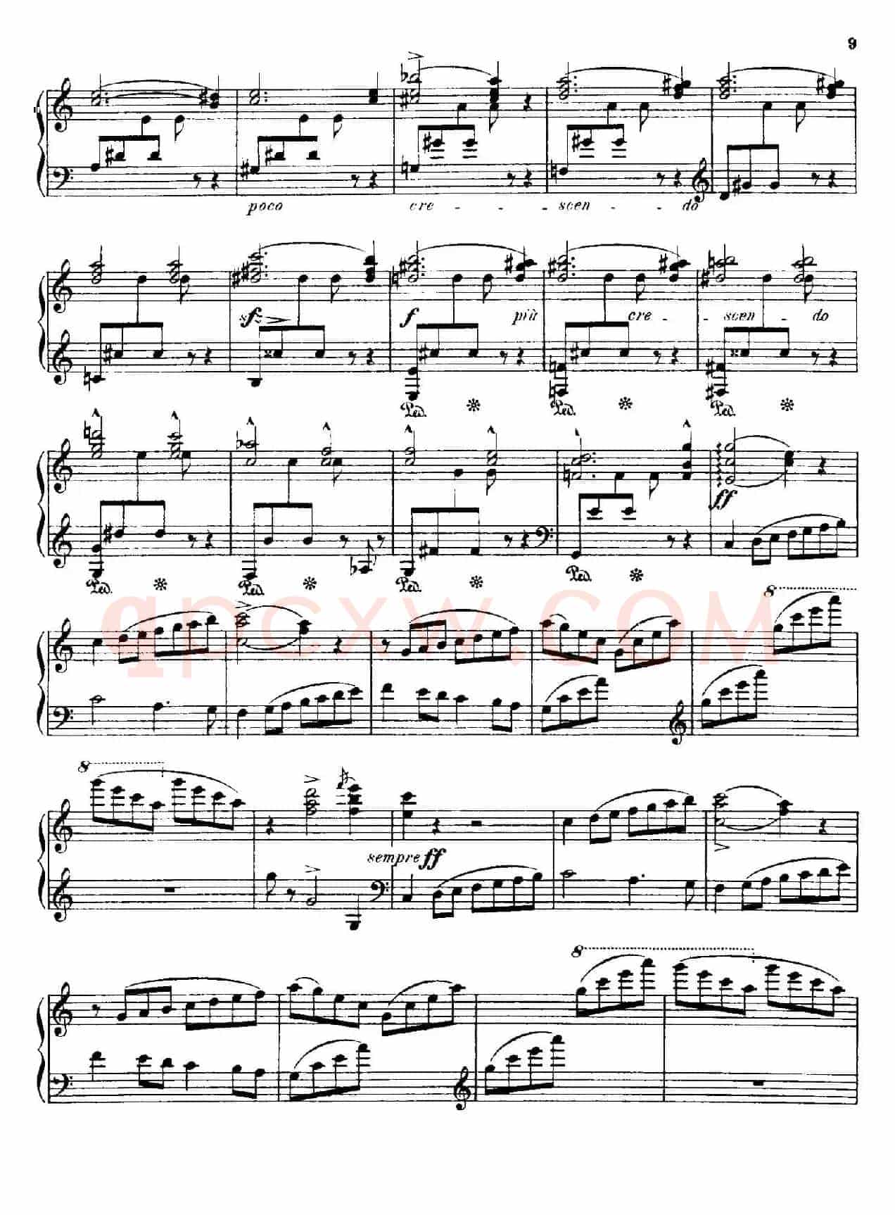 Petite Sonate Dans La Forme Classique Op.9(古典小奏鸣曲)