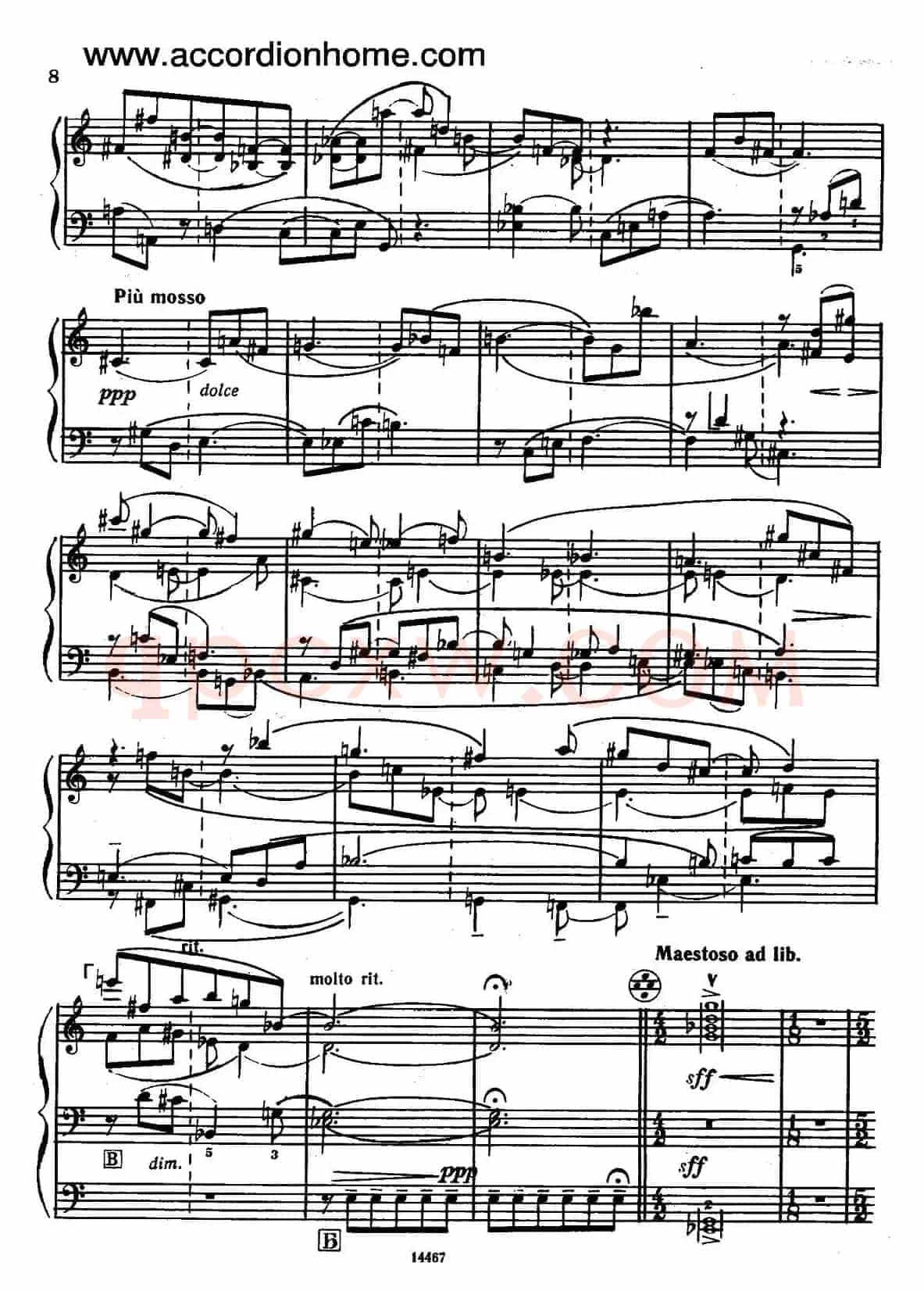 Sonate No.3(奏鸣曲三号)(第一乐章)