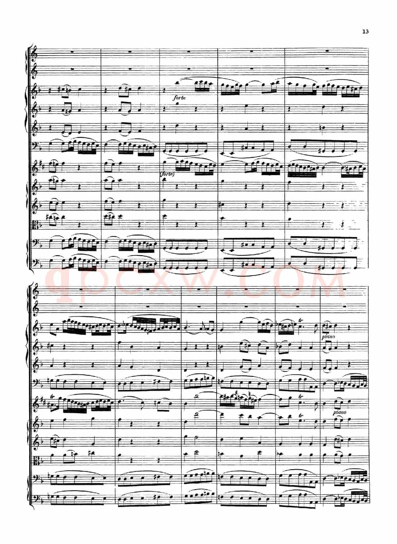 Brandenburg Concerto No.1 in F Major（勃兰登堡协奏曲第一号）