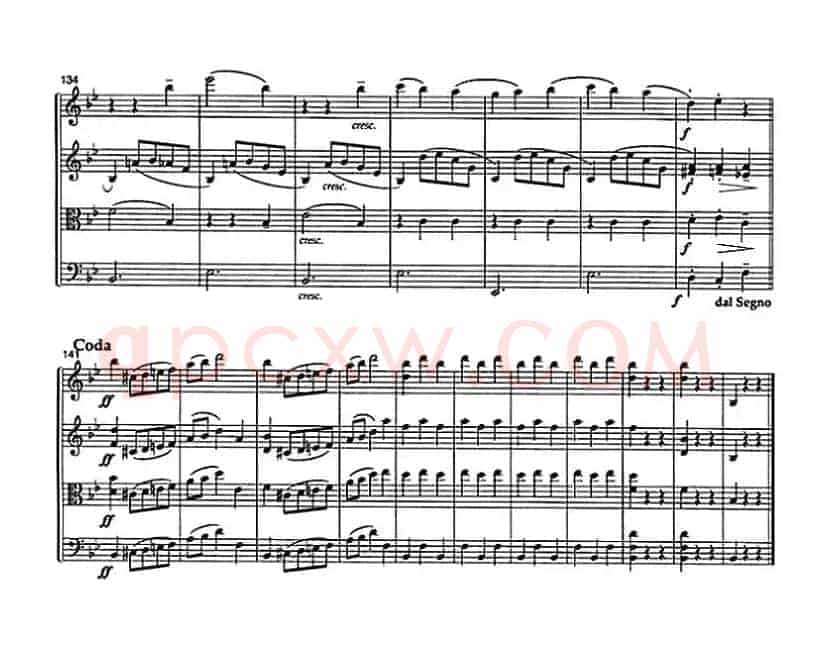 SLEEPING BEAUTY WALTZ（弦乐四重奏）