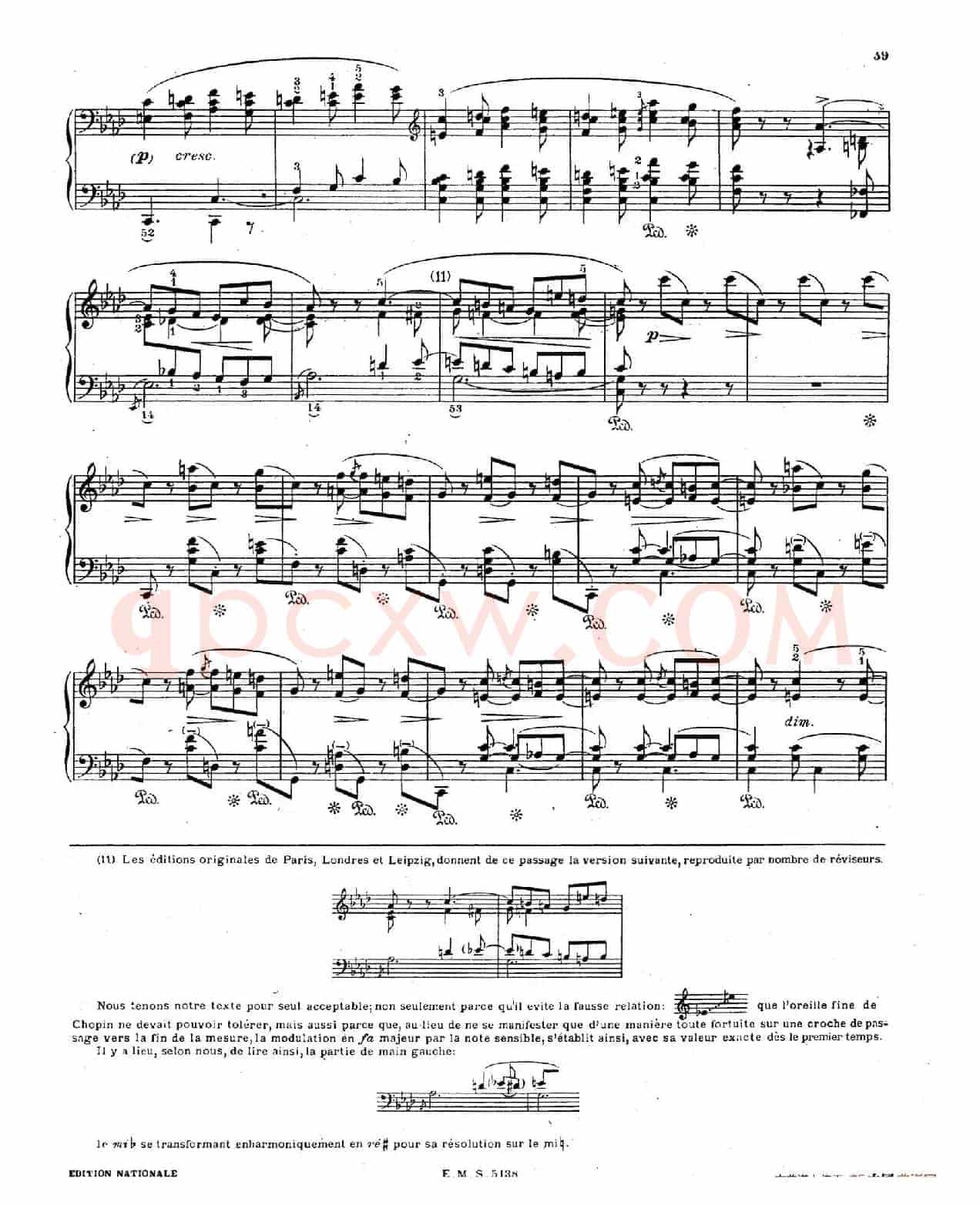 Ballade No.3 in A-flat Major Op.47(降A大调第三叙事曲)