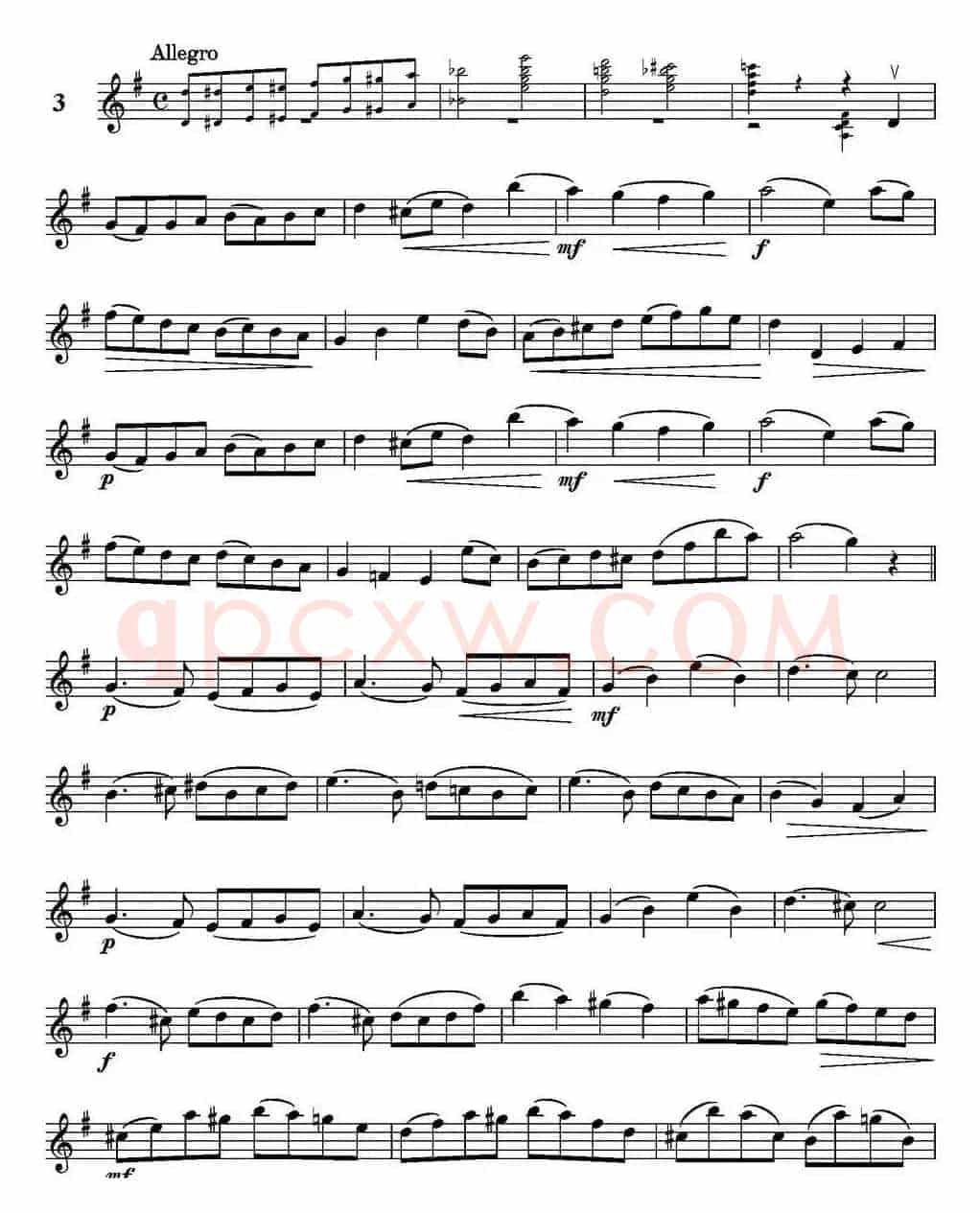 KONZERT G-dur（Oskar Rieding Op.34）