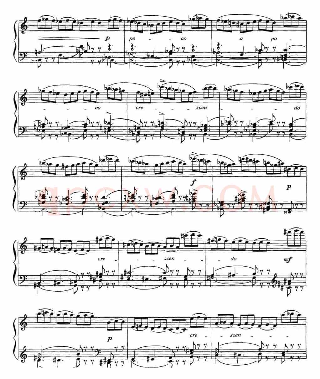 柴可夫斯基18首钢琴小品Op.72(10.Scherzo-fantaisie)