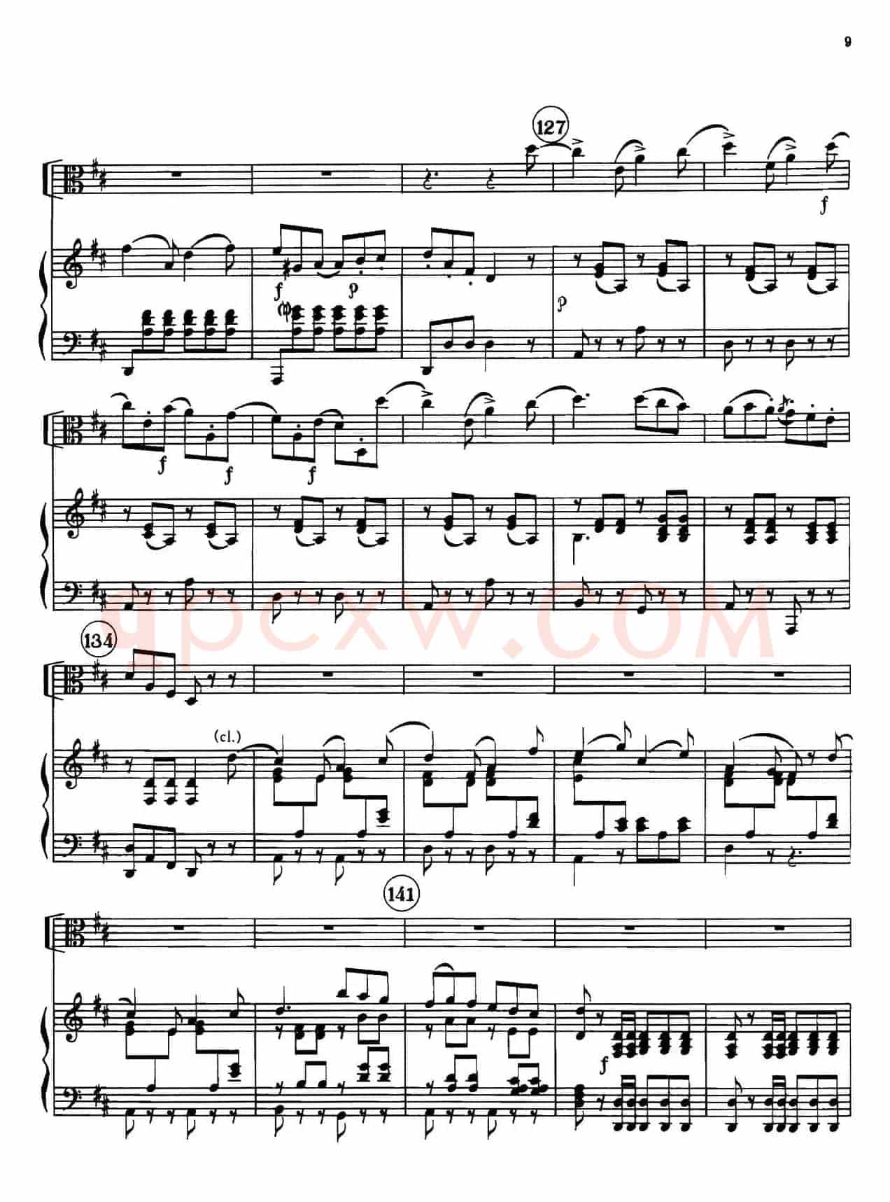 FANTASIE（幻想曲）（中提琴+钢琴伴奏）