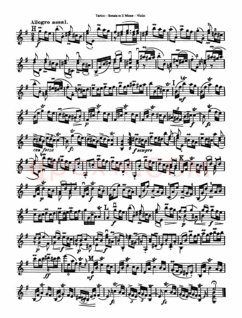 Sonata in E Minor