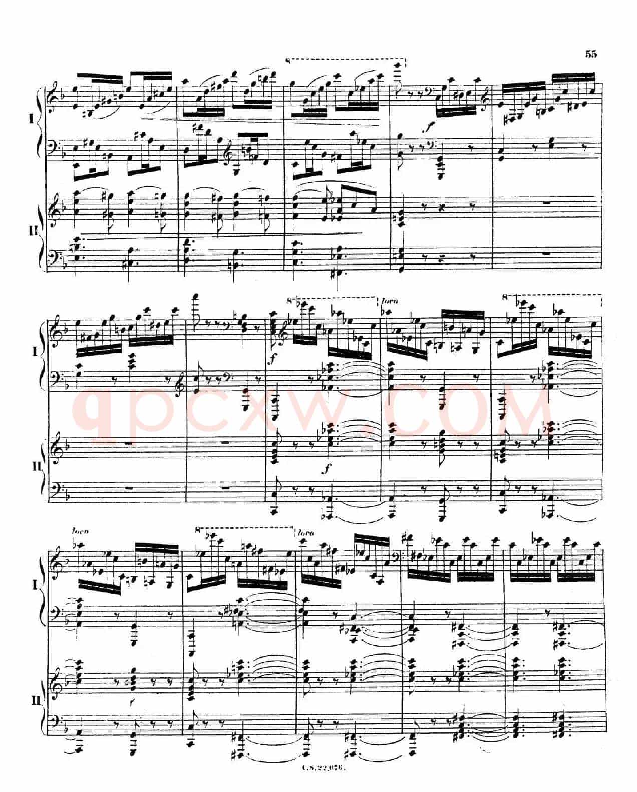 Piano Concerto No.2 in F Major Op.35(F大调第二钢琴协奏曲·Ⅱ·双钢琴)