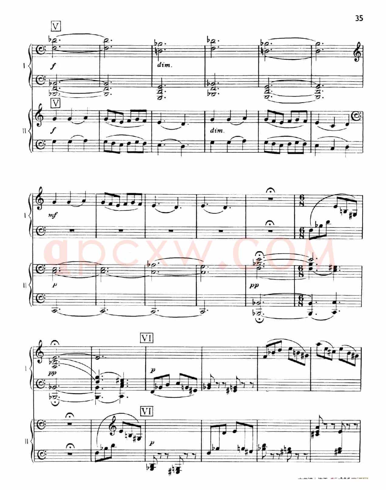 The Planets Op.32(双钢琴)(行星·第三乐章 水星—飞行使者)