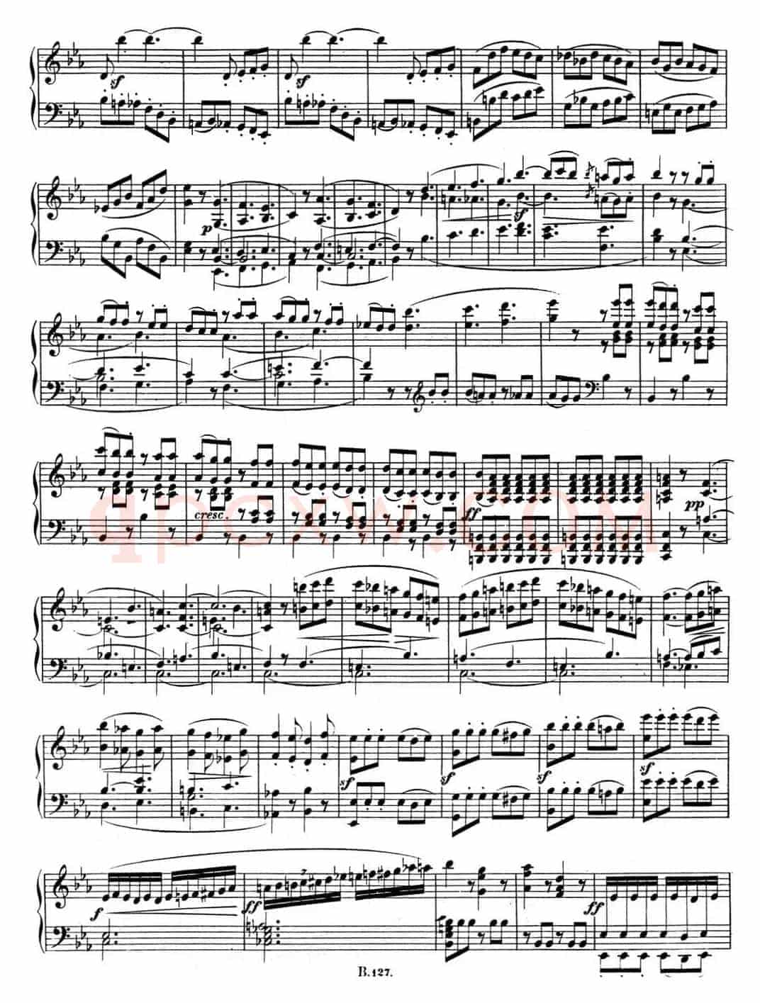 贝多芬钢琴奏鸣曲04 大调奏鸣曲 降E大调 Op.7 E-flat major