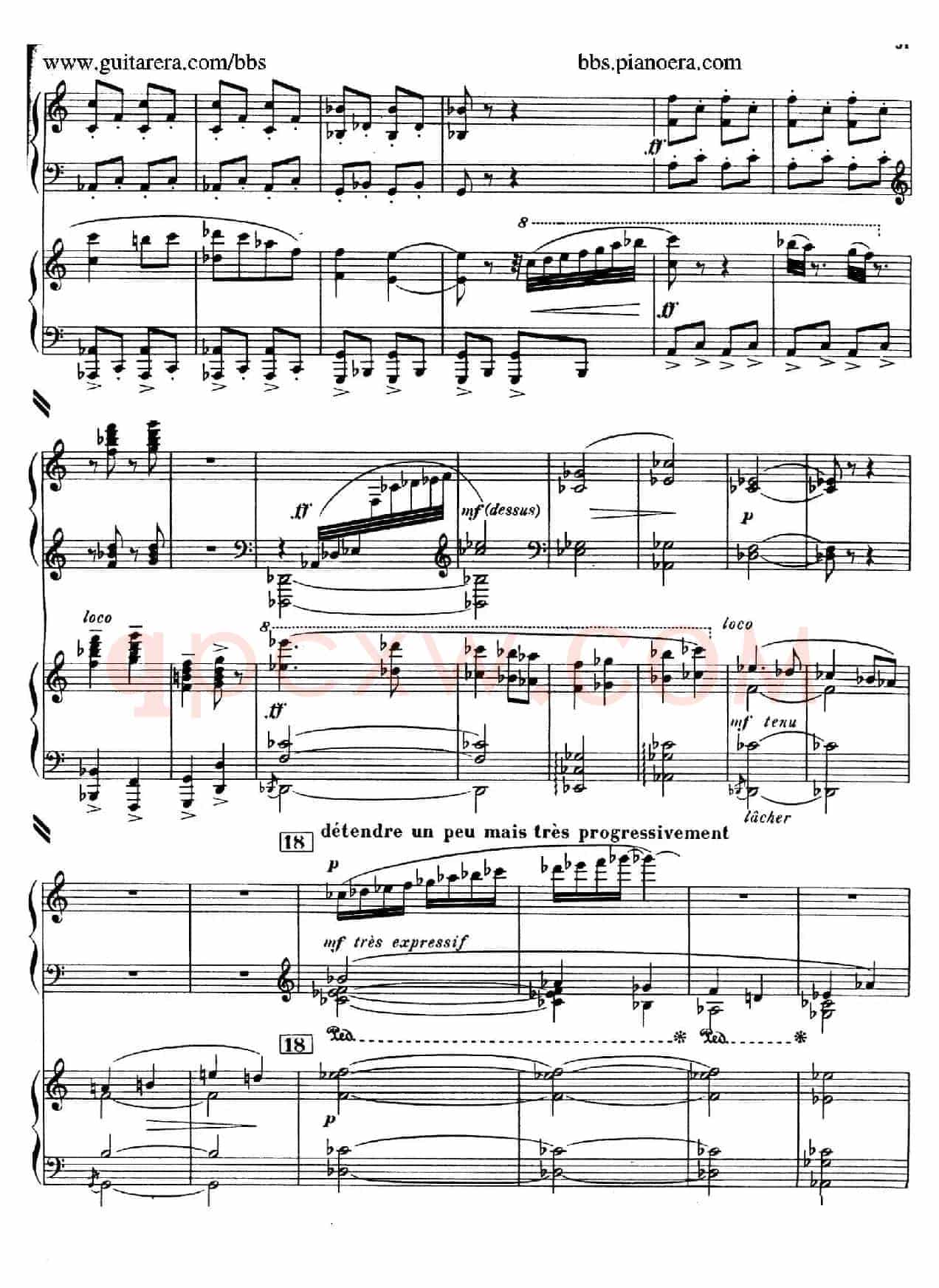 Piano Concerto in c-sharp Minor(升c小调钢琴协奏曲·第三乐章)