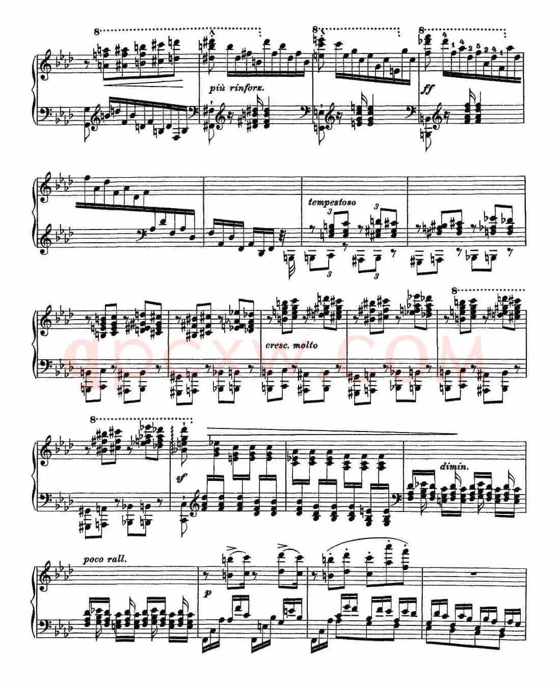 12首超级技巧练习曲：F Minor（F小调）