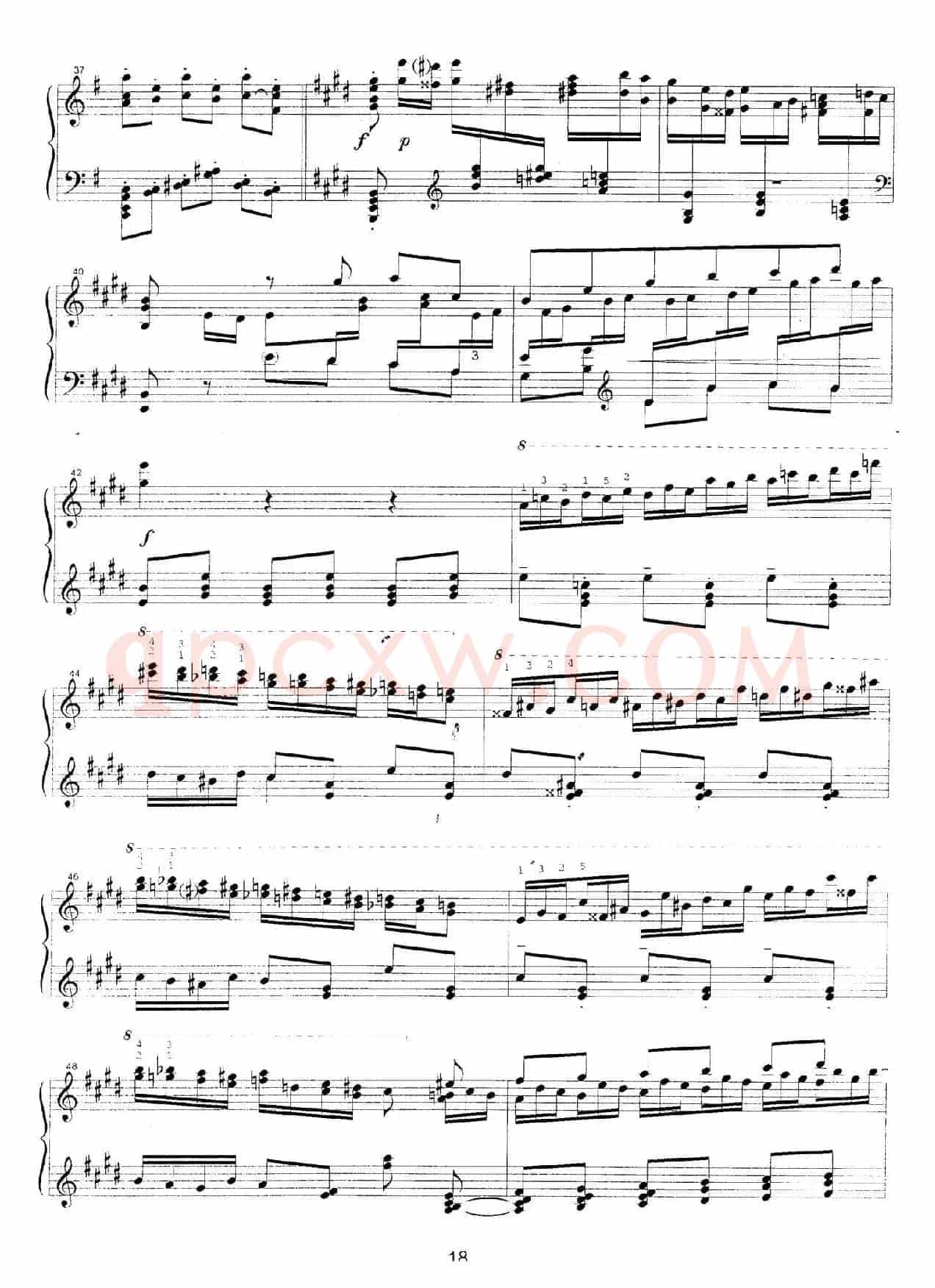 Carmen Variations 12 Pieces(12首卡门主题变奏曲·9)