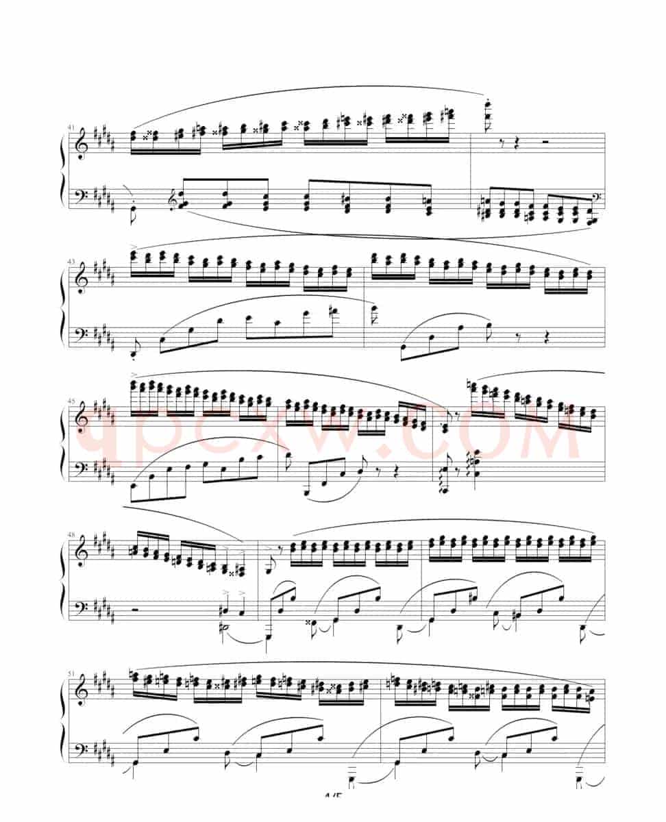 练习曲 Op.25  No.6