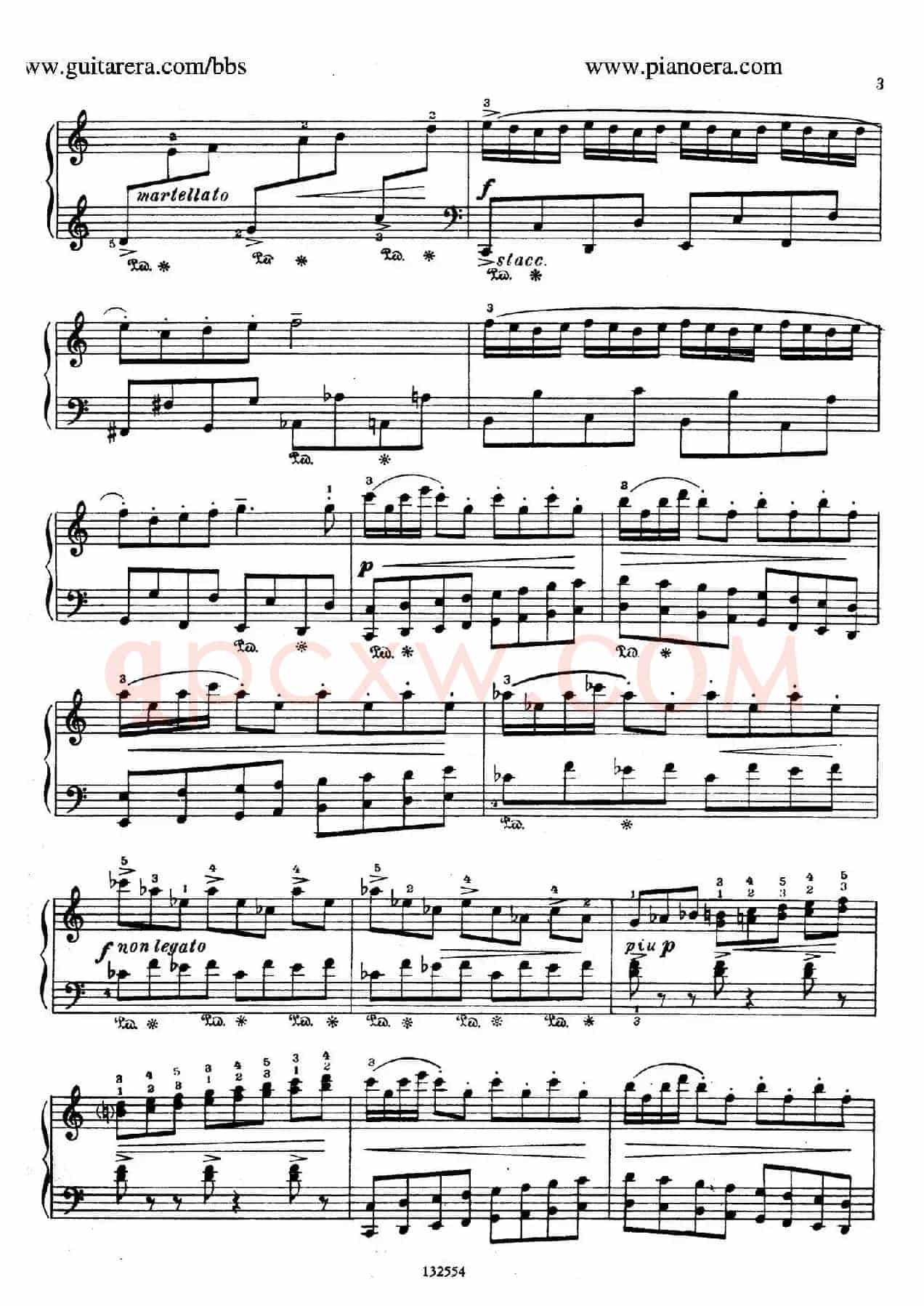 Piano Sonatina in C Major Op.93(C大调钢琴小奏鸣曲·第一乐章)