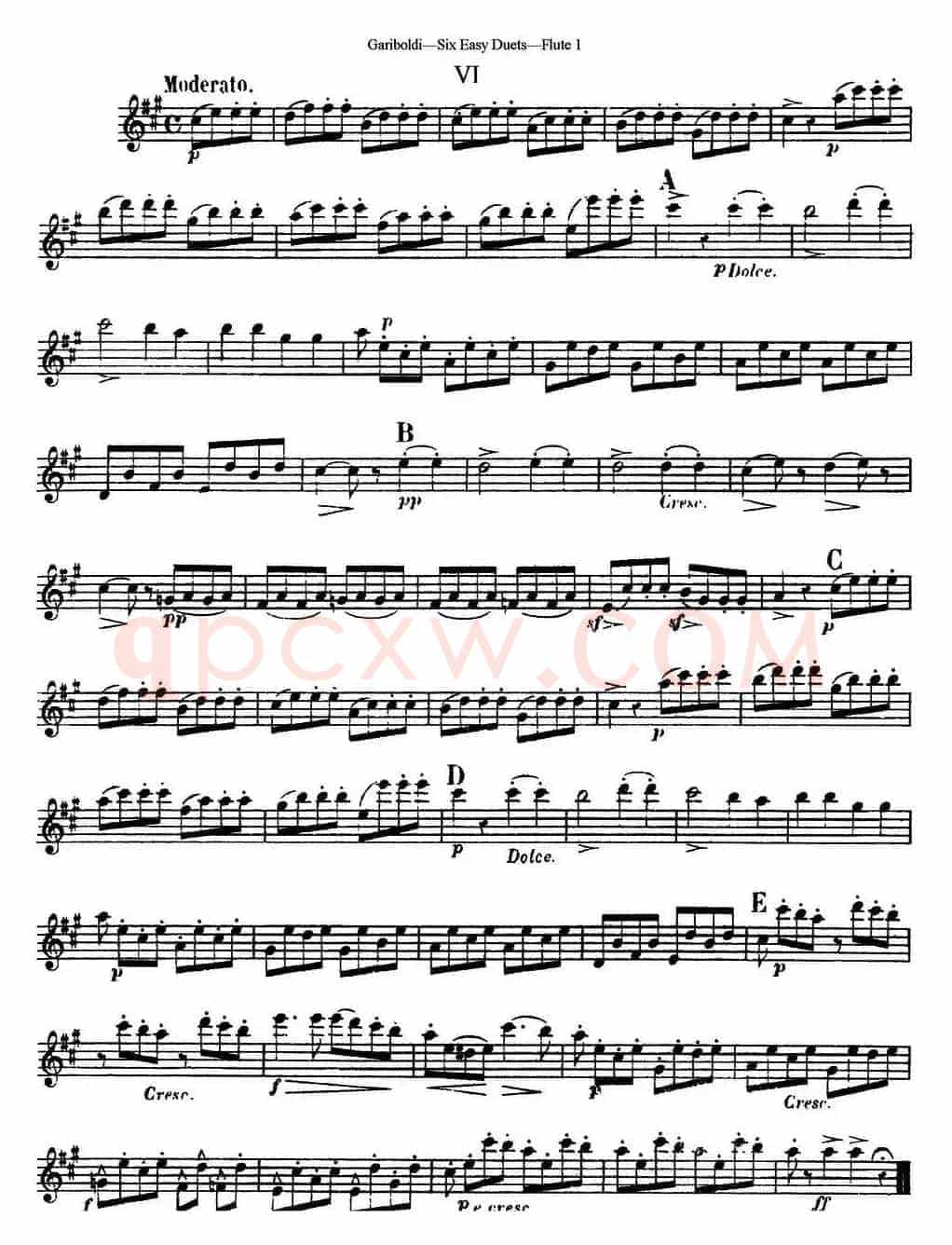 六首简易二重奏作品145号