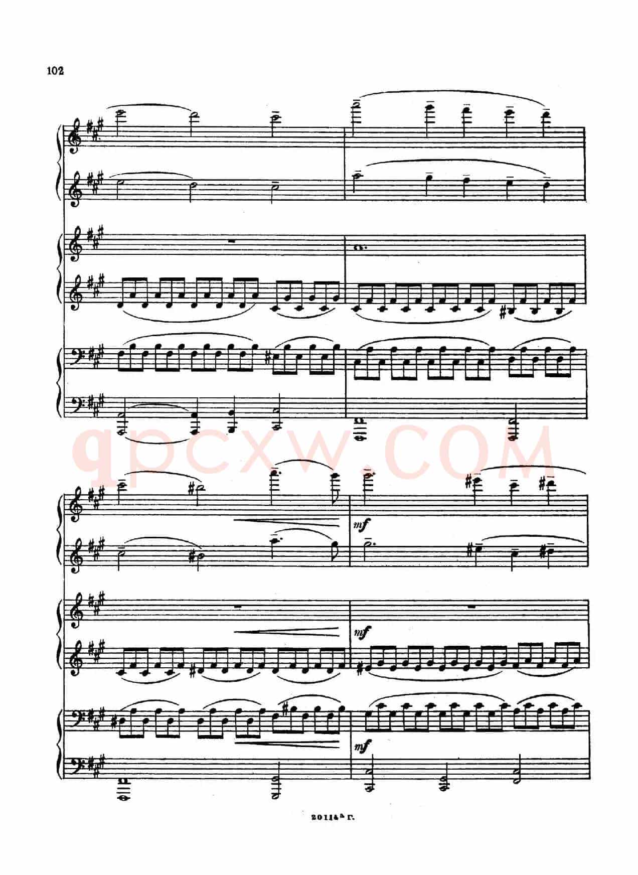 2首六手联弹小品（2 Pieces for 6 Hands）（2）