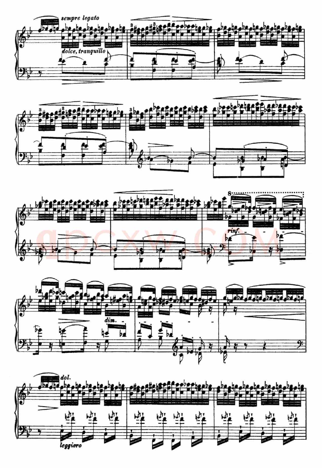 12 Etudes d'execution Transcendante S.139(12首超技练习曲·5)