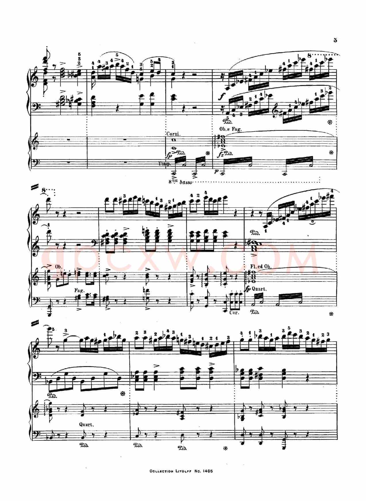 Piano Concerto No.1 in C Major Op.11,(C大调第一钢琴协奏曲·双钢琴)