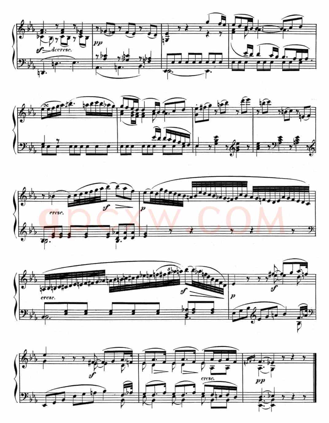 贝多芬钢琴奏鸣曲11 降B大调 Op.22 B-flat major