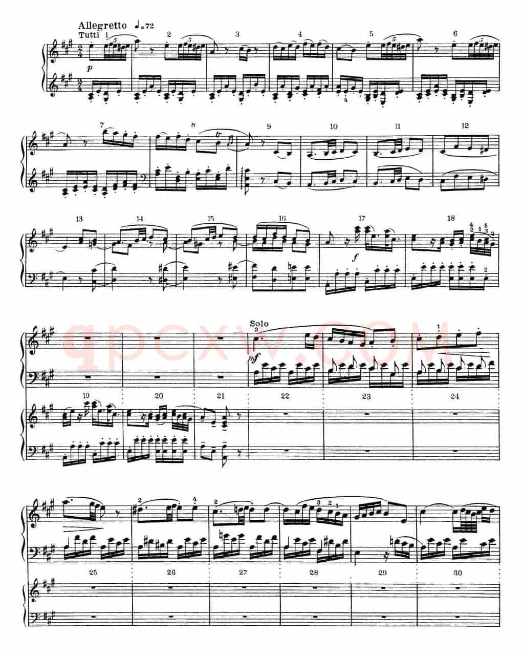二十八部钢琴协奏曲 No.12（P16-34）