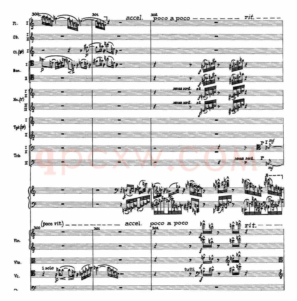 Piano Concerto Op.42（钢琴协奏曲总谱P35-66）