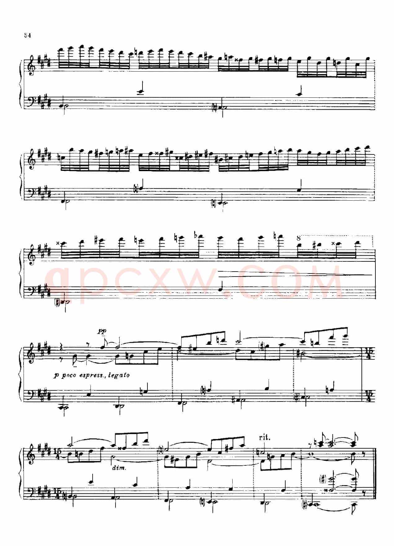 24 Preludes and Fugues Part.1 Op.45（24首前奏曲与赋格·第一部分·10）