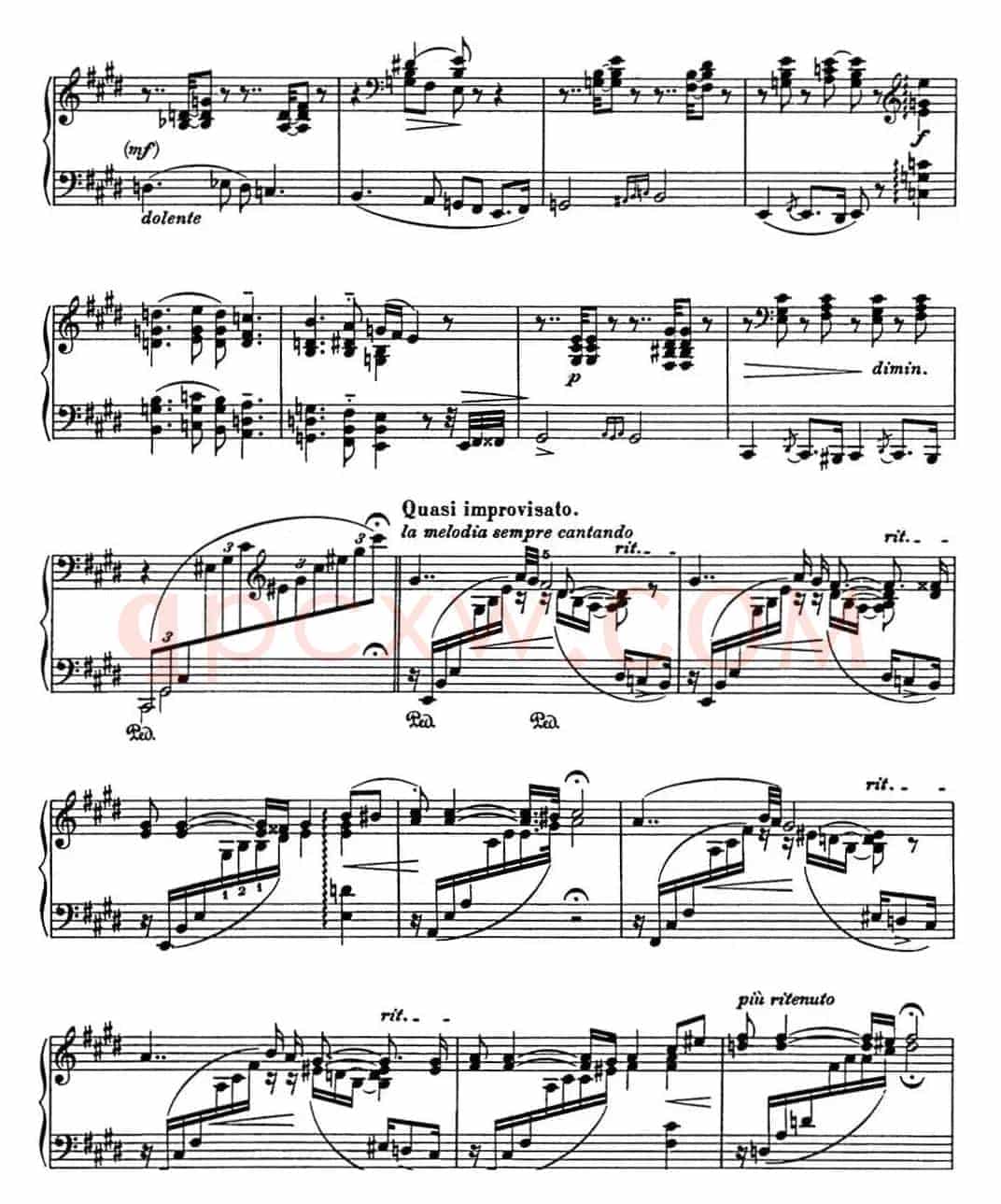 李斯特 匈牙利狂想曲 Hungarian Rhapsodies S.244 No.1