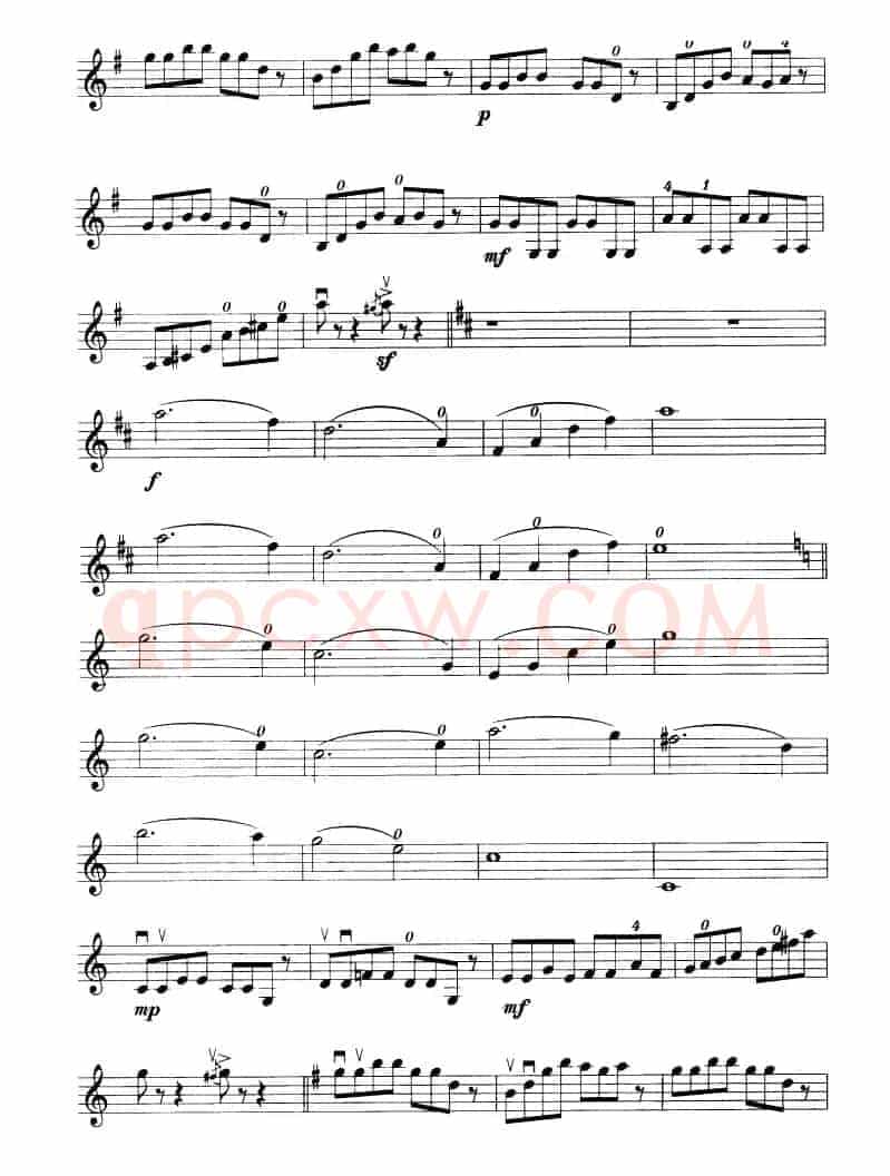 儿童组曲（小提琴学习曲）