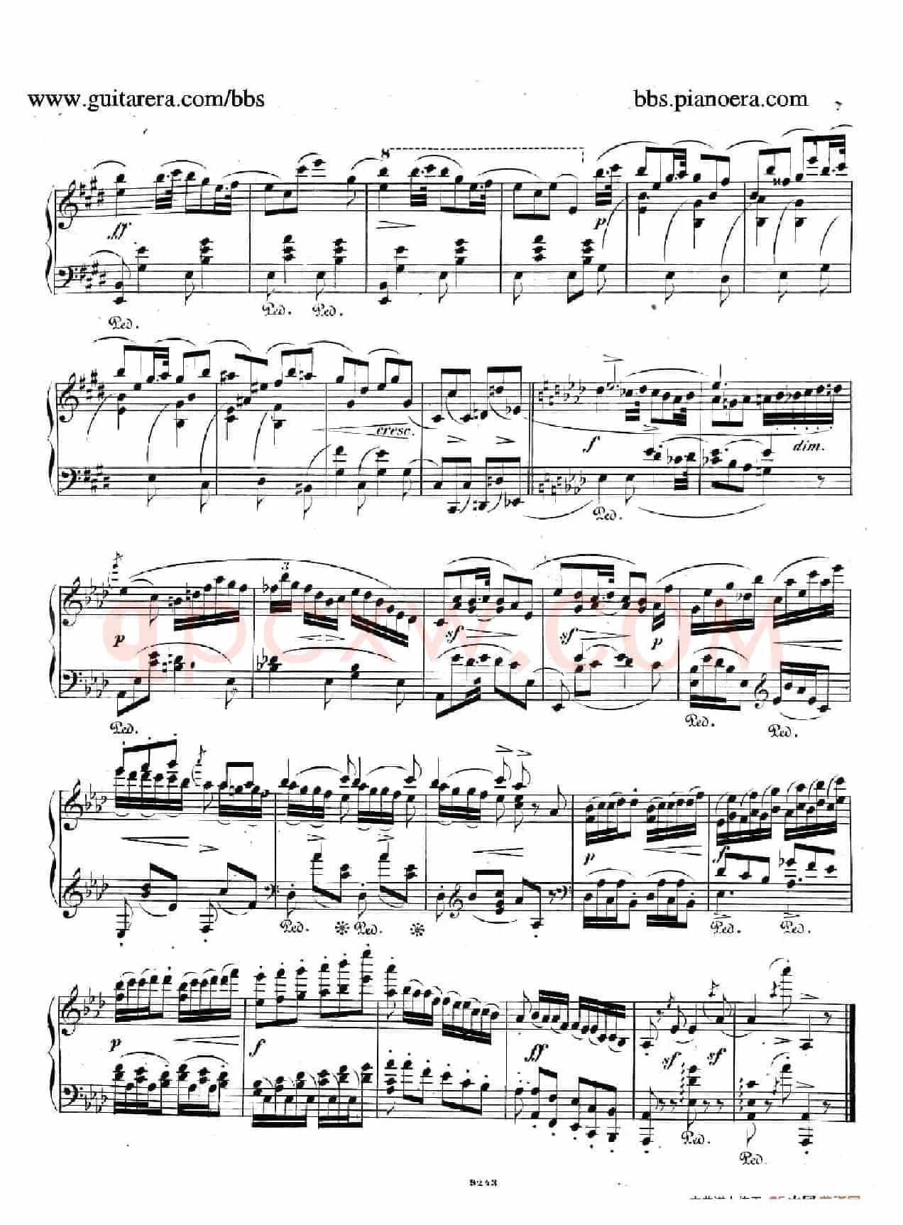 Phantasiestücke Op.31(幻想曲集·2. 降A大调)