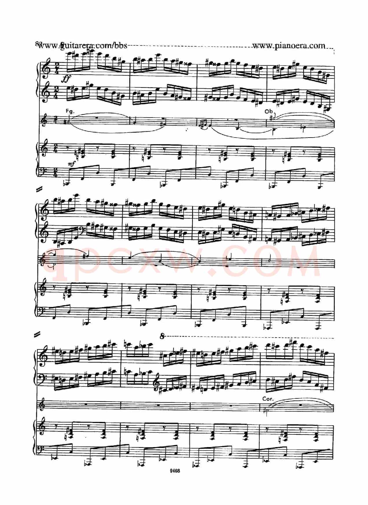 Piano Concerto in D-flat Major Op.37(降D大调钢琴协奏曲·Ⅲ·双钢琴)