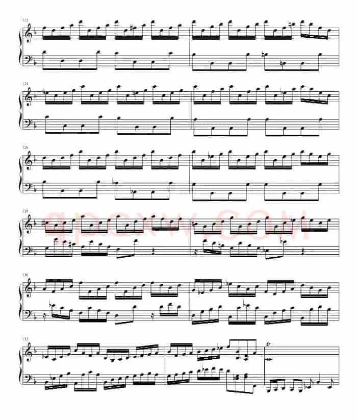Concerto（巴赫第一键盘乐协奏）