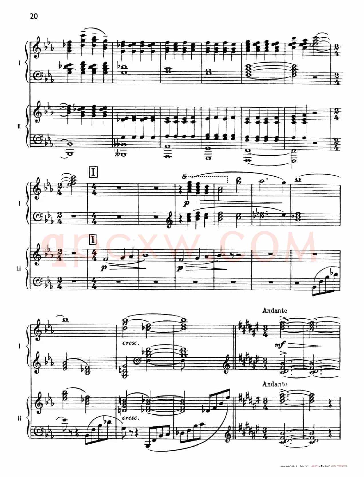 The Planets Op.32(双钢琴)(行星·第二乐章 金星—和平使者)