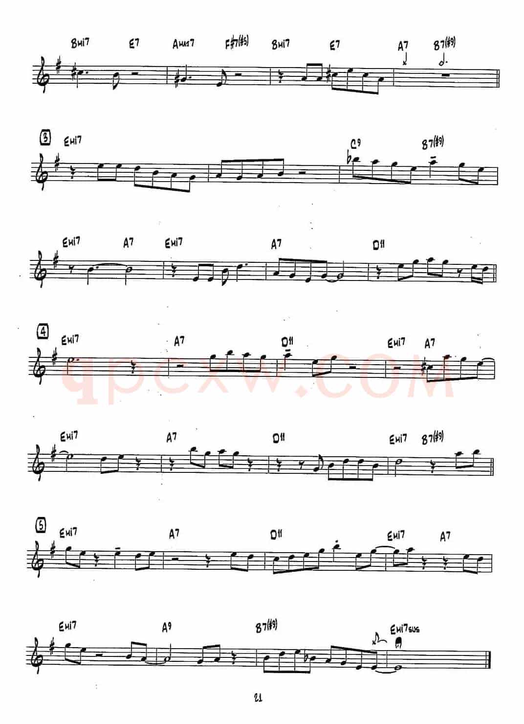 FUNKY2（15首爵士练习曲之9）