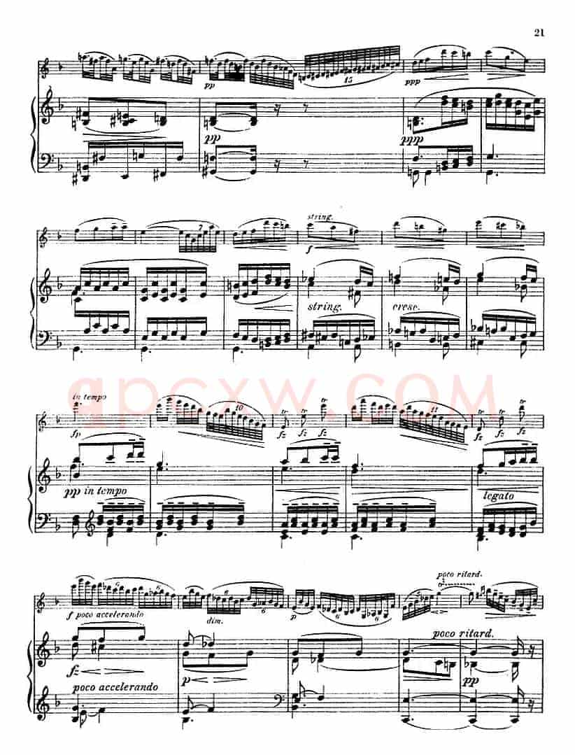 德沃夏克作品53号A小调协奏曲 （小提琴和钢琴）