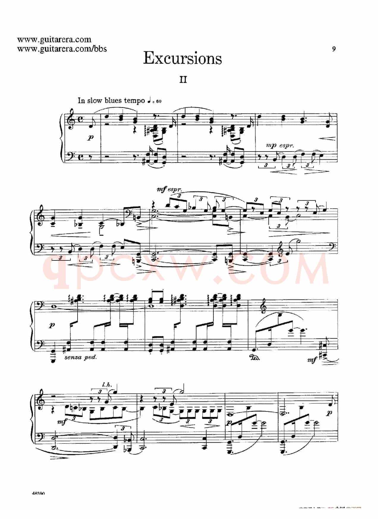 Four Excursions Op.20(旅行·2)