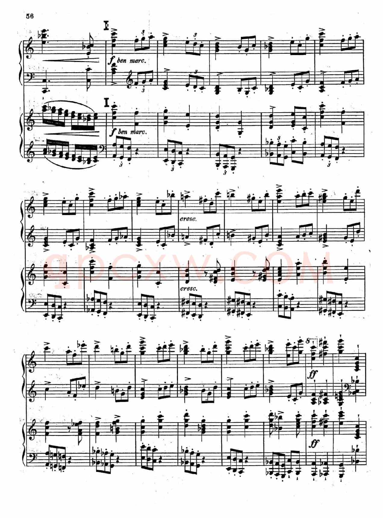 Symphony No.4 in e Minor Op.98(e小调第四交响曲·双钢琴)