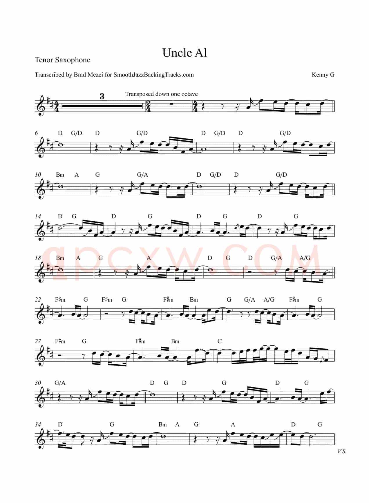 Uncle Al（次中音萨克斯）