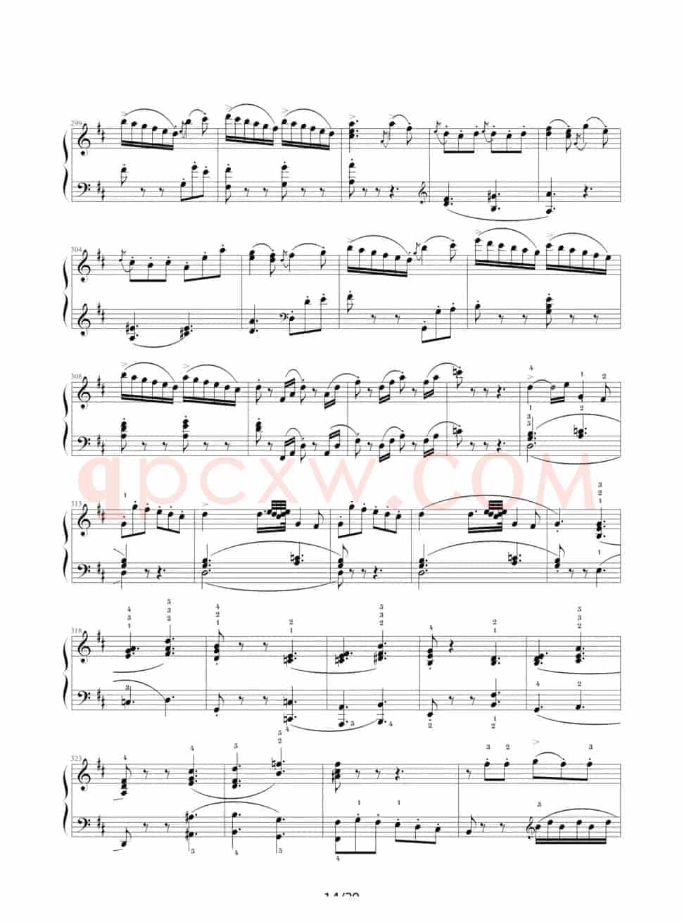 D大调奏鸣曲K.311（完整版）